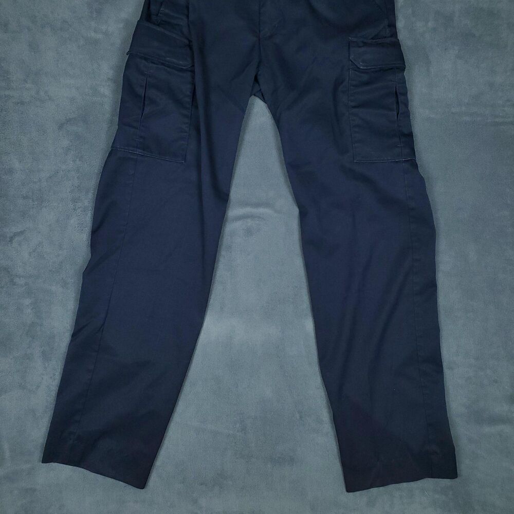 5.11 Tactical Pants Mens 32x34 Cargo Navy Blue Workwear Utility Pockets Uniform - Picture 6 of 15